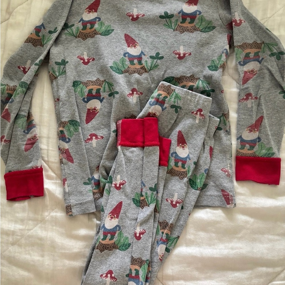 Hanna Andersson Gnome Pajama Set Size 4